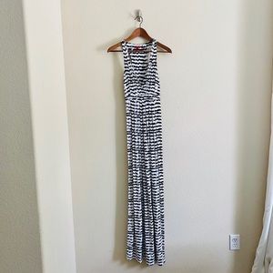 Off 5th Black White Maxi Dress